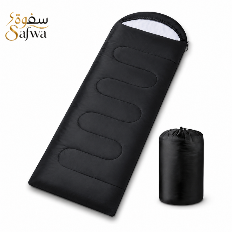 كيس نوم من Safwa Store – كيس نوم خفيف ومحمول مع حقيبة تخزين