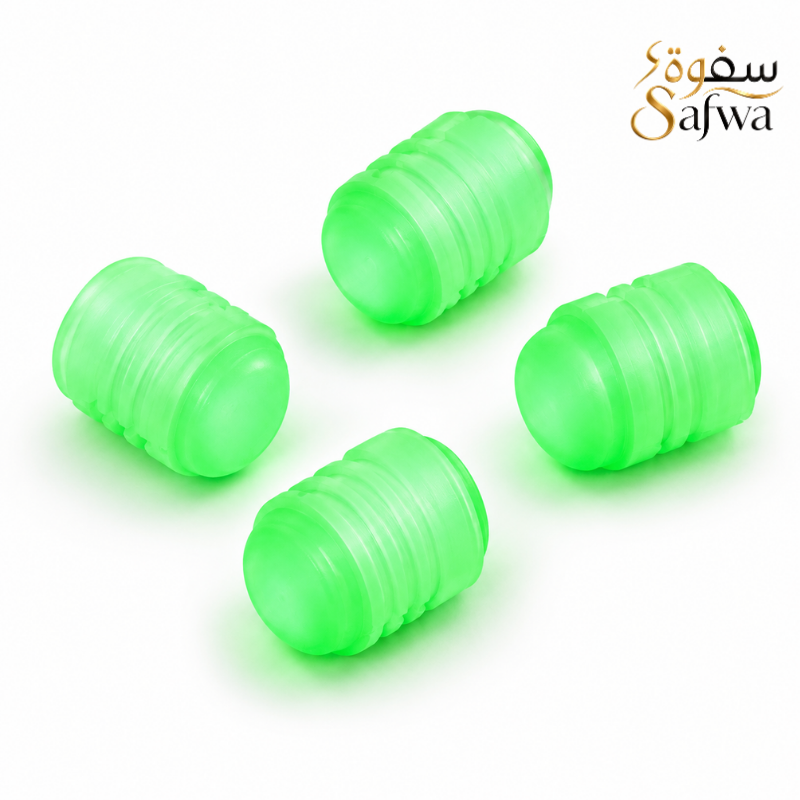 مظلة مطر سوداء محمولة من Safwa Store بتصميم قابل للطي