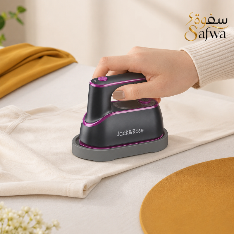 مكواة ملابس بالبخار محمولة من Safwa Store للاستخدام المنزلي والسفر