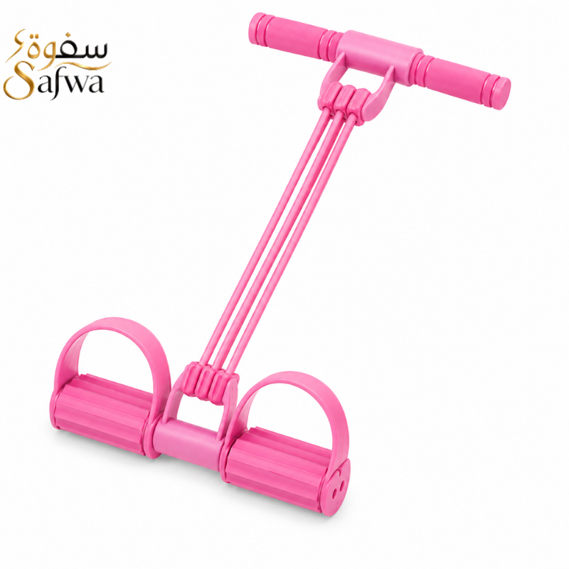 جهاز مقاومة محمول من Safwa Store مع دواسات للتمارين المنزلية